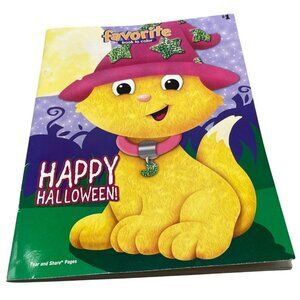 favorite book to color happy Halloween 2012 made in USA paperback READ